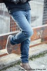 Bull-it LITE Heritage wersja SLIM - spodnie jeansy motocyklowe mskie COVEC